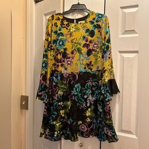 ✨Eliza J Two-Tone Printed Fit & Flare✨